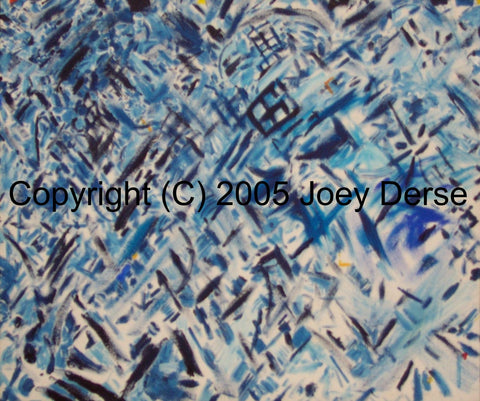 Joey Derse's Blue Confetti