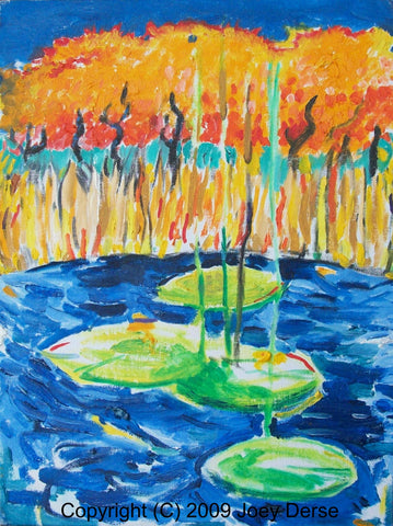 Joey Derse's Lilies and Catails